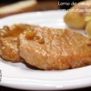Lomo de cerdo en salsa con patatas asadas (1)