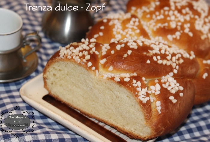 Trenza de pan dulce - Zopf